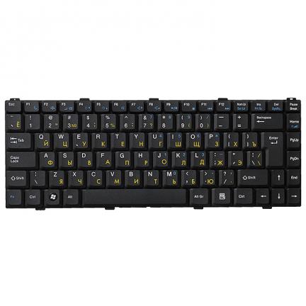 Клавиатура AESW1ST7017 Rus, black для RoverBook Voyager V550, Benq R55