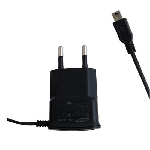 Зарядное устройство 5V / 1A / 5W / Mini USB в ассортименте