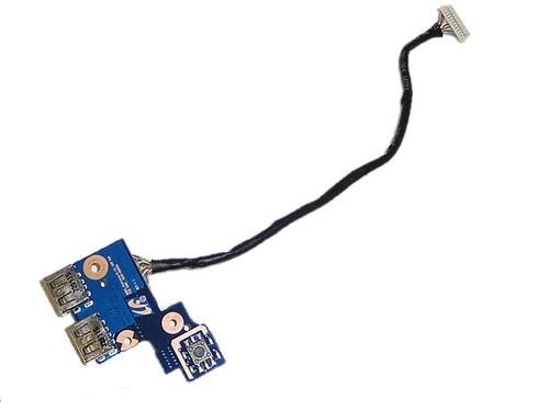 Плата включения с разъемами USB BA92-09366A для ноутбука Samsung NP300 NP305
