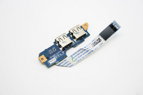 Плата с разъемами USB и переключателем Wi-Fi LS-5071P для ноутбука Lenovo IdeaPad S10-2