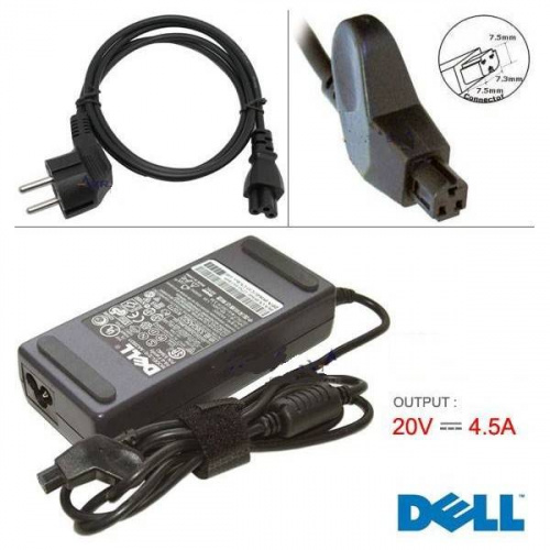Блок питания DELL PA-1900-05D 20V/4.5A/90W, 3 pin