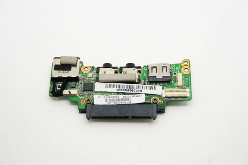 Плата с разъемами audio, USB, LAN ( RJ-45) 08G2018HA12C для ноутбука ASUS eee PC 1008HA