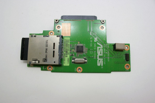 Плата card reader с разъемами SATA 60-NVKCR1000-D03 для ноутбука ASUS K50