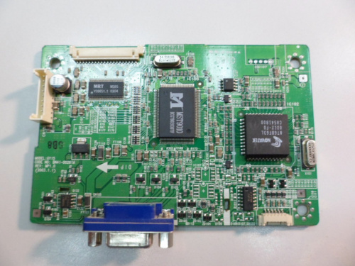 Основная плата BN41-00261A BCG79020307F NT68F63L для монитора Samsung