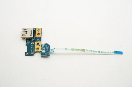 Плата с разъемом USB N0ZWG10B01 для ноутбука Toshiba Satellite C850 C855 C875