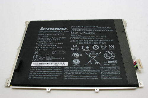 Аккумулятор L11C2P32, 3.7V / 6340mAh для планшета Lenovo IdeaTab S6000-H (Ориг.)