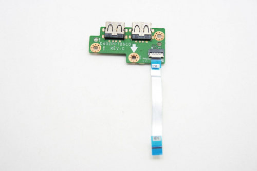 Плата с разъемами USB DA0ZRPTB6C0 для ноутбука Acer Aspire V5-551