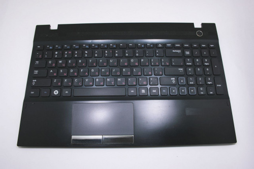 Верхняя панель с тачпадом и клавиатурой BA75-03214C для ноутбука Samsung NP300
