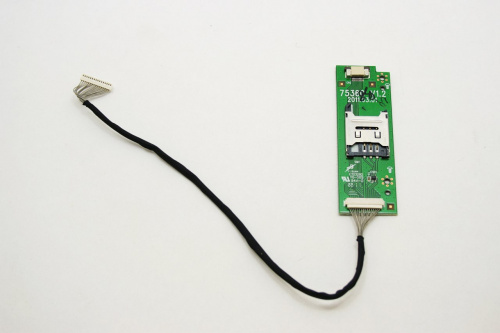 Плата с SIM ридером 7536C V1.2 для планшета 3Q Surf TS9703T