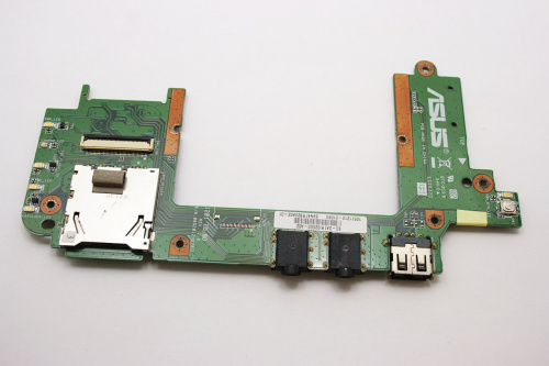Плата с разъемами USB, audio, card reader 08G2012HC20Q для ноутбука ASUS eee PC 1201HA
