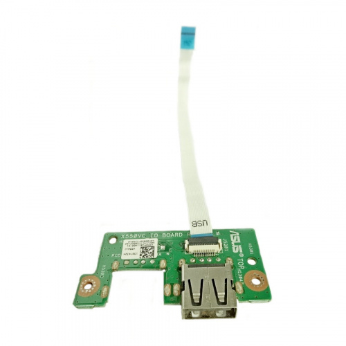 Интерфейсная плата с разъемом USB 69N0PGB11A00-01 для ноутбука Asus K550VX-DM368T