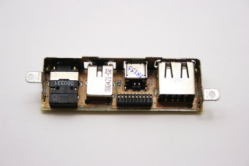 Плата с разъемами USB, FireWire, audio для ноутбука ASUS X80