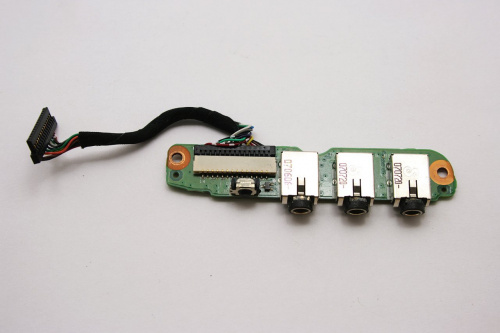 Плата с IR и разъемами audio DA0AT8AB8F9 для ноутбука HP Pavilion dv6000, dv6500, dv6700