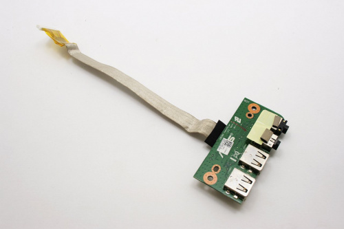 Плата с разъемами USB, audio 69N0K3B10E01-01 для ноутбука ASUS N53S