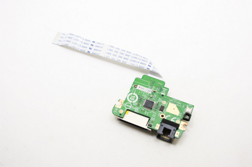 Плата Card reader с разъемом LAN MS-1245A для ноутбука MSI Wind U270