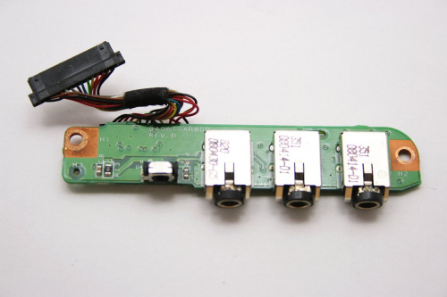 Плата с IR и разъемами audio DA0AT5AB8D0 для ноутбука HP Pavilion dv9000 dv9700