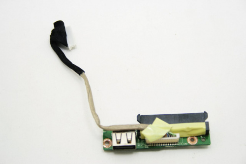 Плата с разъемами SATA, USB 5000-0001-8600 V1.00 для ноутбука DNS Mini 0139810 ( P116)