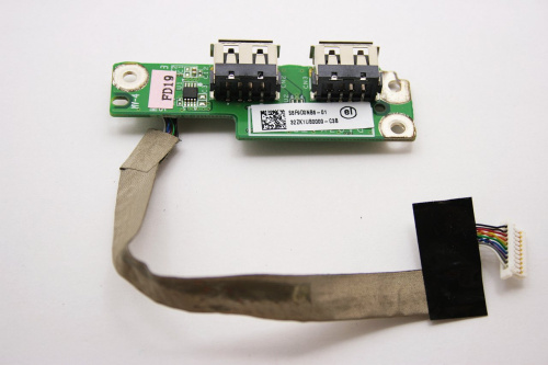 Плата с разъемами USB DA0ZK1TB6C1 для ноутбука Acer Aspire 6930