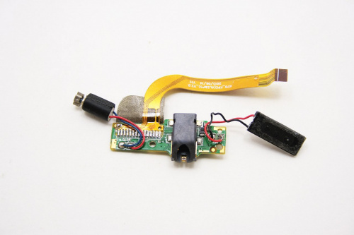 Плата с разъемом audio 3.5" jack, динамиком и вибромотором N70_SUB_ER_V2.1 для планшета IRU M710G