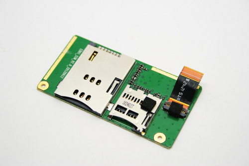 Плата с разъемами SIM и SD E861_SIM_V2.0_20120612 для планшета 3Q Surf QS9715F