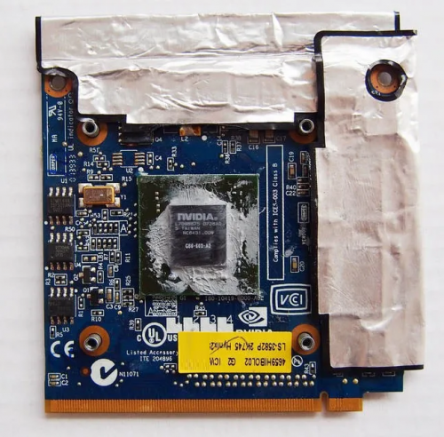 Видеокарта MXM-II Nvidia GeForce 8400M GT 128Mb (G86-603-A2, ICW50-V02 LS-3582P)