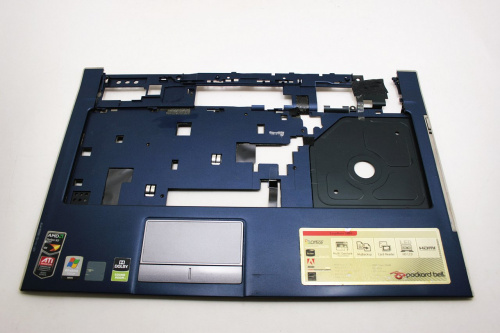 Верхняя панель с тачпадом 60.4FA37.002 для ноутбука Packard Bell EasyNote TR81, TR82, TR83