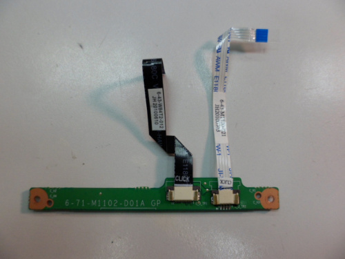 Плата кнопок тачпада 6-71-M1102-D01A для ноутбука ViewSonic VNB109, DNS M1110QW