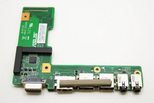 Плата с разъемами audio USB HDMI VGA 60-NXMIO1000-D03 для ноутбука ASUS K52J