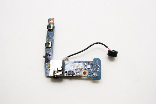Плата питания с разъемом audio 3.5' jack, микрофоном, Wi-Fi переключателем LS-7251P для планшета Ace