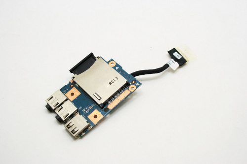 Звуковая плата с разъемами card reader, USB 48.4PA04.01M для ноутбука Lenovo B570, B570e
