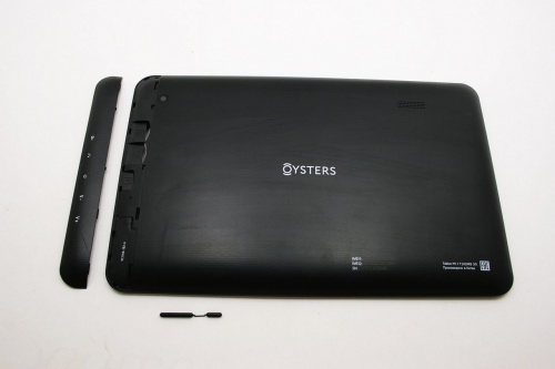 Крышка для планшета Oysters T102MS 3G (с кнопками) черная