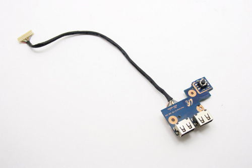 Плата включения с разъемами USB BA92-08658A для ноутбука Samsung NP305V5A