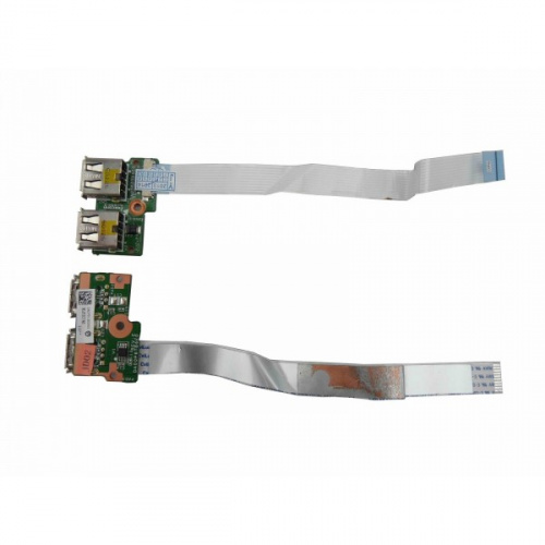 Плата с разъемами USB DA00P6TB6E0 для ноутбука HP Compaq CQ61