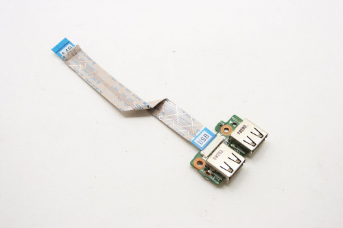 Плата с разъемами USB DA0QT6TB6E0 для ноутбука HP Pavilion dv5