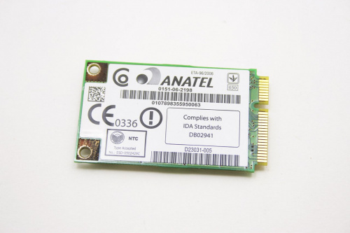 WM3945ABG Intel, модуль Wi-Fi  MOW2 Intel Pro Wireless Card mini PCI-E