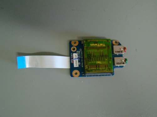 Звуковая плата с разъемом card reader LS-7013P для ноутбука Lenovo G460, G560