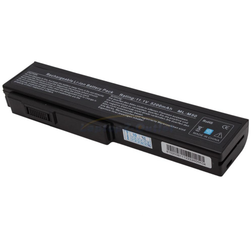 Аккумулятор для ноутбука Asus M50, M60, G50, G51, G60, N53, N61 (11.1V 5200mAh), Новый