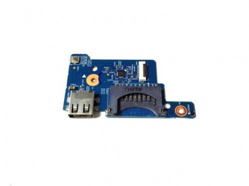 Плата Card Reader с USB и кнопкой питания 448.09006.0011 для ноутбука Acer Aspire ES1-571-358Z