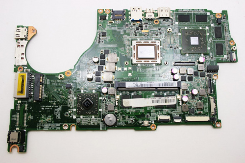 MB Quanta ZRI DA0ZRIMB8E0 REV:E, AMD A10-5757M, 2Gb RAM, 216-0842000 (HD8750M 2Gb), плата для ноутбу