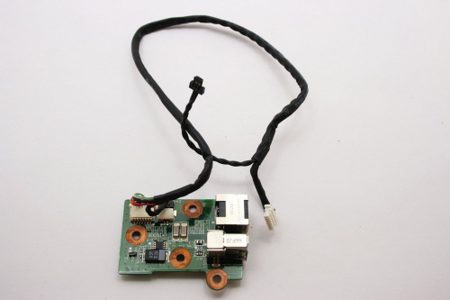 Плата с разъемами USB, RJ-11 DA0TW3DB8C4 для ноутбука BENQ Joybook R55 RoverBook Voyager V550