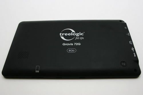 Крышка с динамиком для планшета Treelogic Gravis 72G (черная)