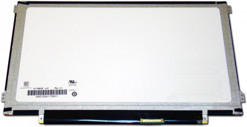 11.6" Slim N116BGE-L41, уши по бокам, WXGA 1366x768, глянцевая, 40 пин, LED, Новая